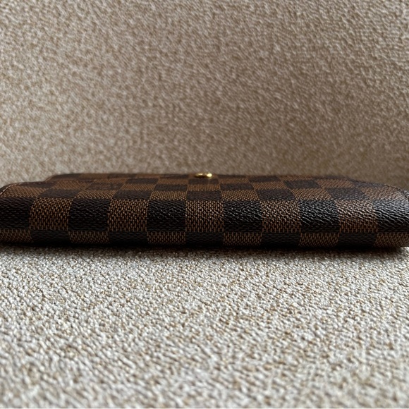 Louis Vuitton Sarah wallet Damier ebene with pouch! second hand - Picture 4 of 14